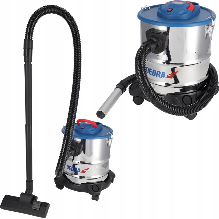 ODKURZACZ PRZEMYSŁOWY DEDRA 1200W 20L Gips Gruz Popiół Dmuchawa