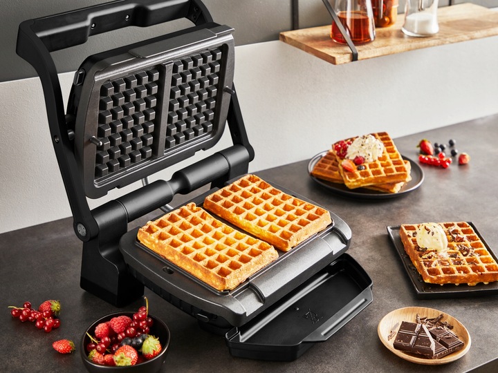 Grill elektryczny opiekacz Optigrill+ GC717810 2000 W składany czarny