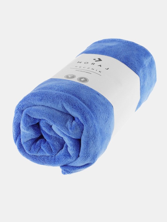 RĘCZNIK Z MIKROFIBRY SZYBKOSCHNĄCY BASEN niebieski PLAŻOWY