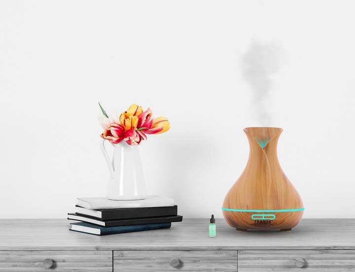 Dyfuzor Zapachowy Aromaterapia Pilot Timer LED AromaBright Transa 300