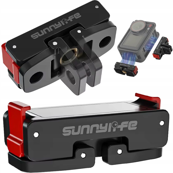 Mocowanie Uchwyt do Szybkiego Montażu 1/4 Cala do DJI Action 2 3 4 / 5