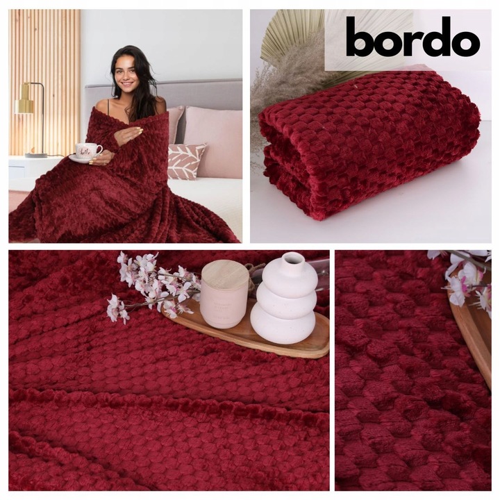 KOC ŚWIĄTECZNY 160X200 NARZUTA NA ŁÓŻKO NA KANAPĘ MIĘKKI PLED Z MIKROFIBRY