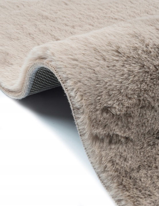 DYWAN PLUSZOWY MIĘCIUTKI RABBIT SHAGGY PLUSZ WŁOCHACZ FUTRO KRÓLIKA