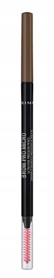 RIMMEL Brow Pro Micro Kredka do brwi BRĄZOWA - 02 Soft Brown