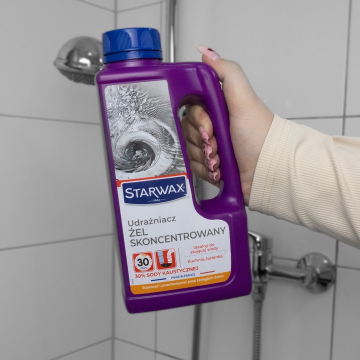 UDRAŻNIACZ ŚRODEK DO UDRAŻNIANIA RUR W ŻELU 1L STARWAX 43181