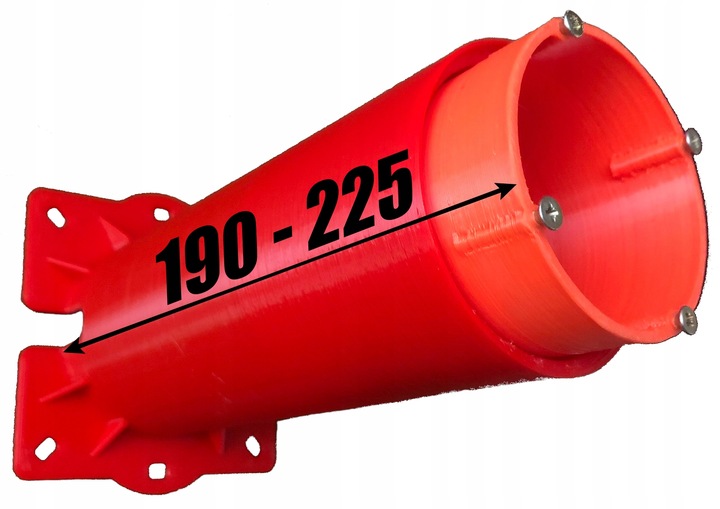 Puszka elektryczna do elewacji 200 mm ociepleń, do styropianu,