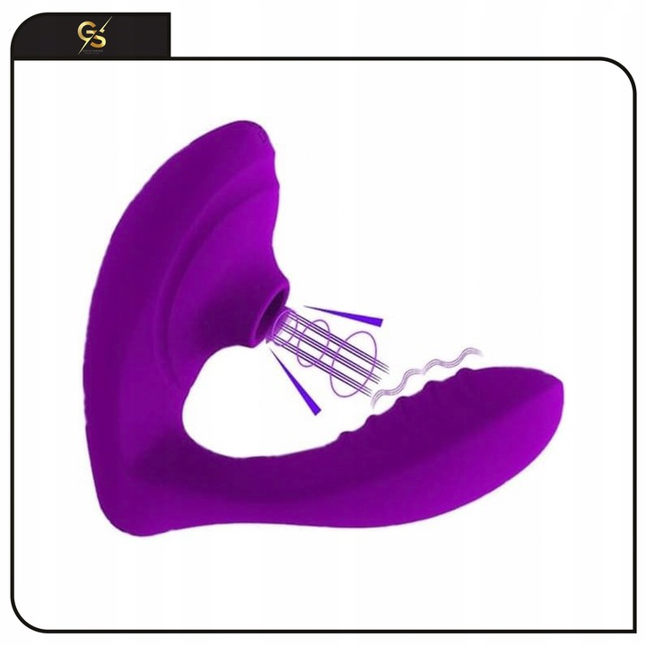 SSĄCY WIBRATOR RUCHOMY JĘZYK DO MINETKI STYMULATOR ŁECHTACZKI 3w1 +