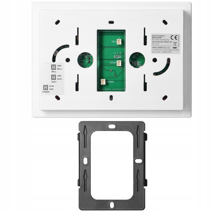 Domofon do Furtki Bezsłuchawkowy z Szyfratorem RFID na KOD BRELOK