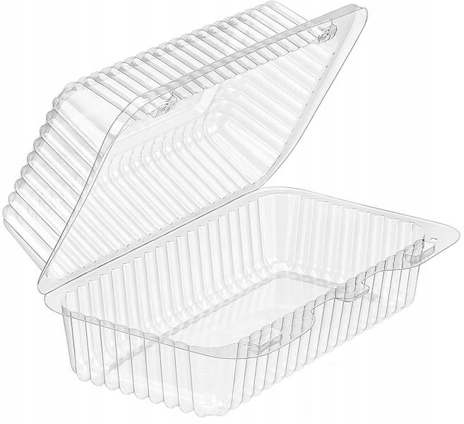 Pojemniki plastikowe na ciasto opakowanie WESELE KOMUNIE CHRZCINY 50 szt.