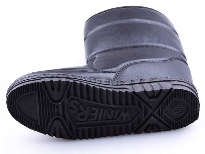 Botki kozaki seniora rzep zimowe babci dziadka ocieplone wysokie