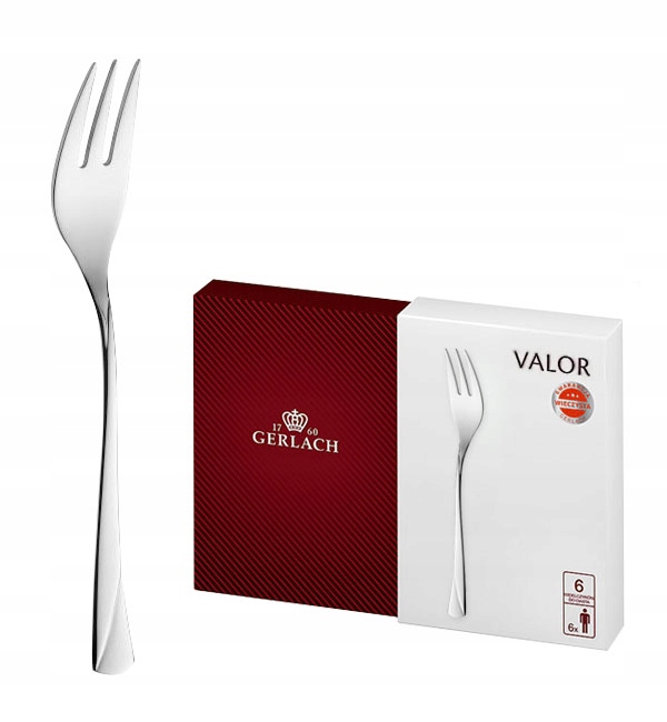 GERLACH VALOR WIDELCZYKI DO CIASTA POŁYSK / 6 EL