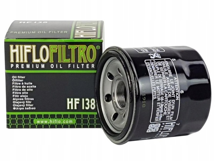 HIFLO FILTR OLEJU HF 138