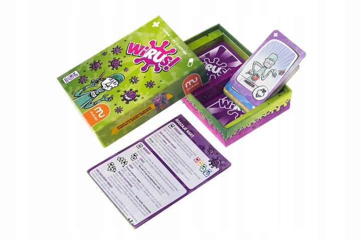 GRA KARCIANA WIRUS najbardziej zaraźliwa gra na świecie