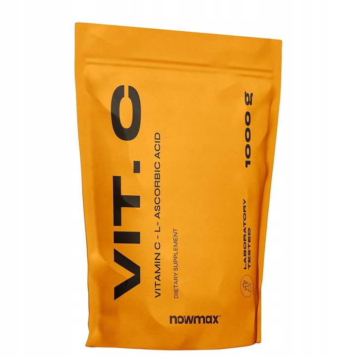 nowmax WITAMINA C 1000 KWAS L-ASKORBINOWY ODPORNOŚĆ SKÓRA DETOX 1000 g