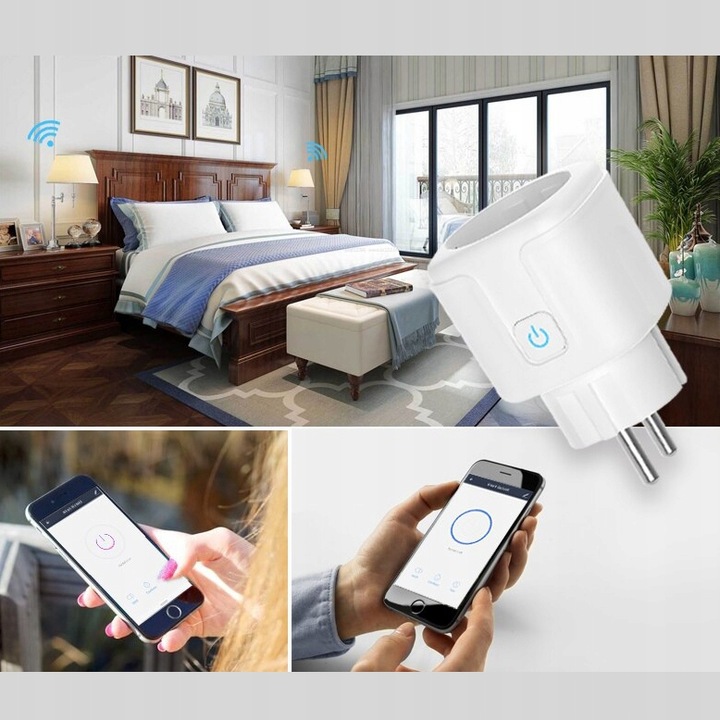 Programator czasowy INTELIGENTNE gniazdko smart WiFi TUYA Timer