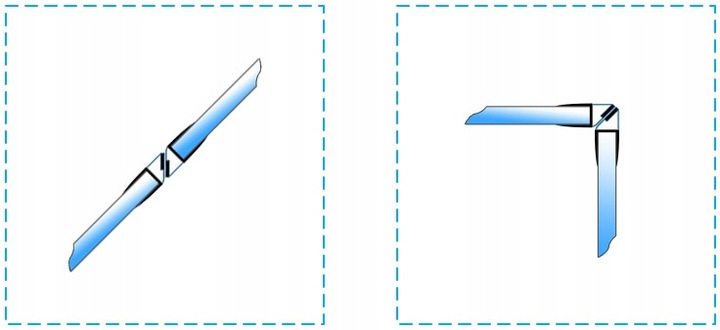 2M USZCZELKA DOMYKAJĄCA MAGNETYCZNA Z MAGNESEM DO KABINY PRYSZNICOWEJ 4-6MM