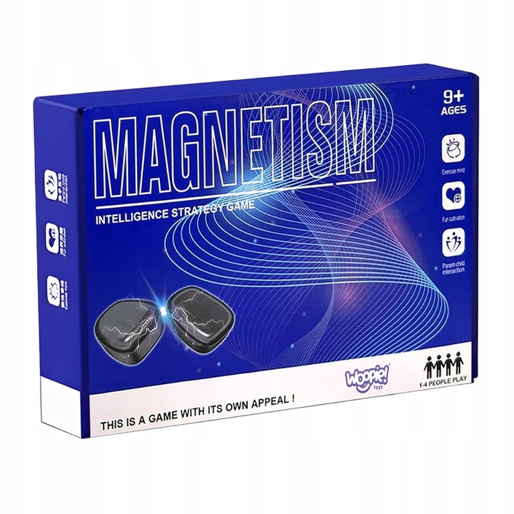 MAGNETYCZNE KAMIENIE GRA STRATEGICZNA SZACHY MAGNESY EDUKACYJNA RODZINNA WO