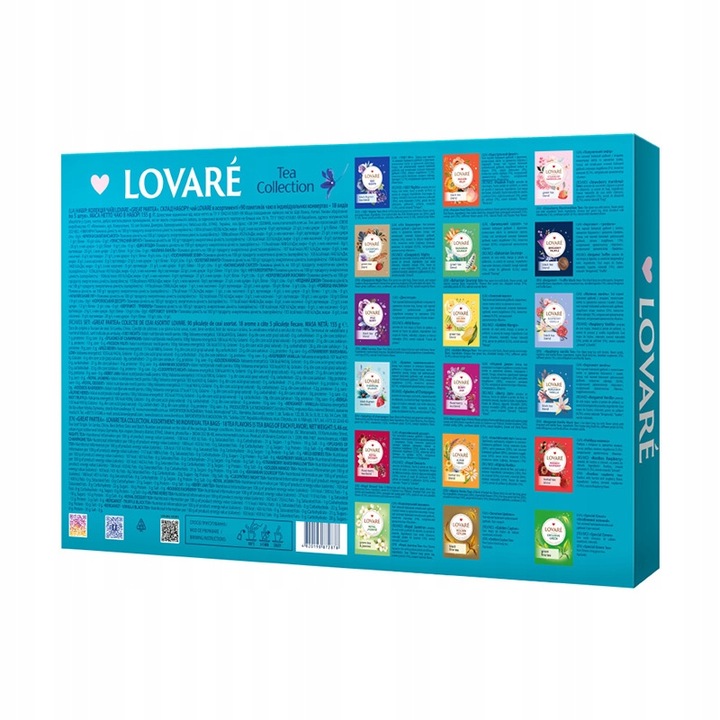 Zestaw Herbat Lovare Great Partea Winter Collection Kolekcja 18 smak 90 tor