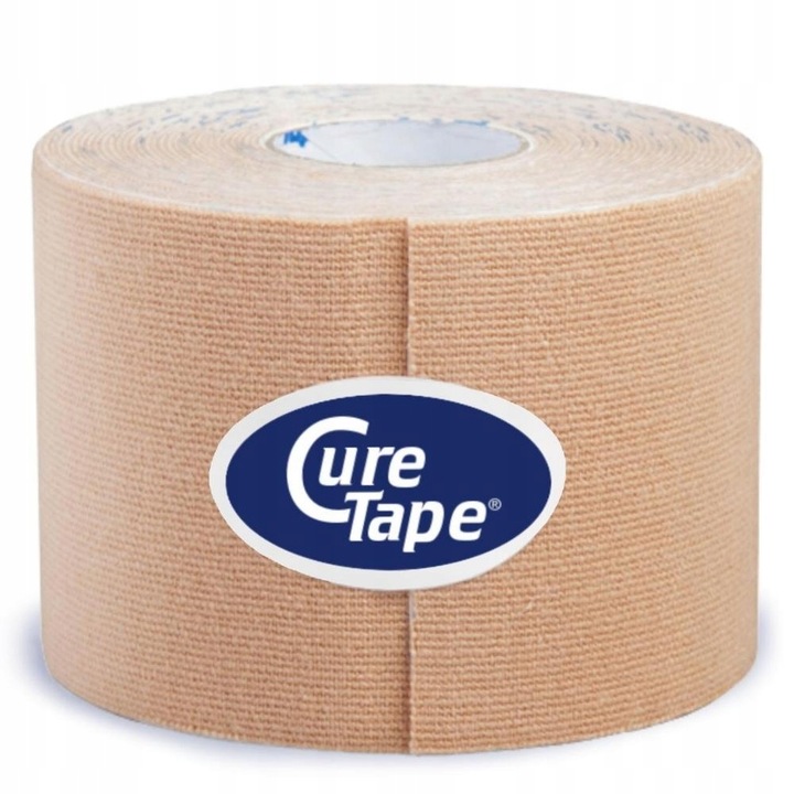 Taśma do kinesiotapingu tejpy CURETAPE CLASSIC do CIAŁA i TWARZY