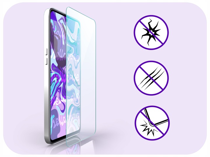 3-PAK Szkło Hartowane do Xiaomi Redmi Note 13 / 13 Pro 4G / 5G (9H, 2.5D)