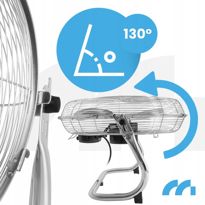 WENTYLATOR PODŁOGOWY MOCNY DUŻY CYRKULATOR POWIETRZA WIATRAK PRZEMYSŁOWY