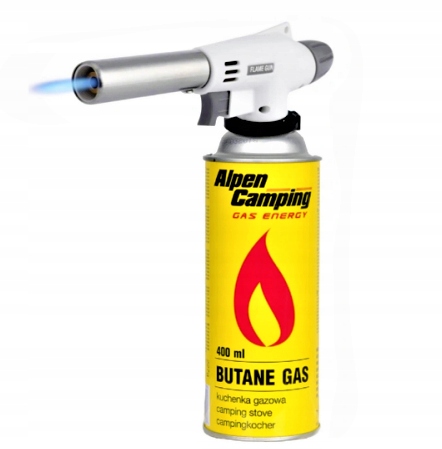 2x KARTUSZ GAZOWY + PALNIK KUCHENKA NABÓJ 400ML
