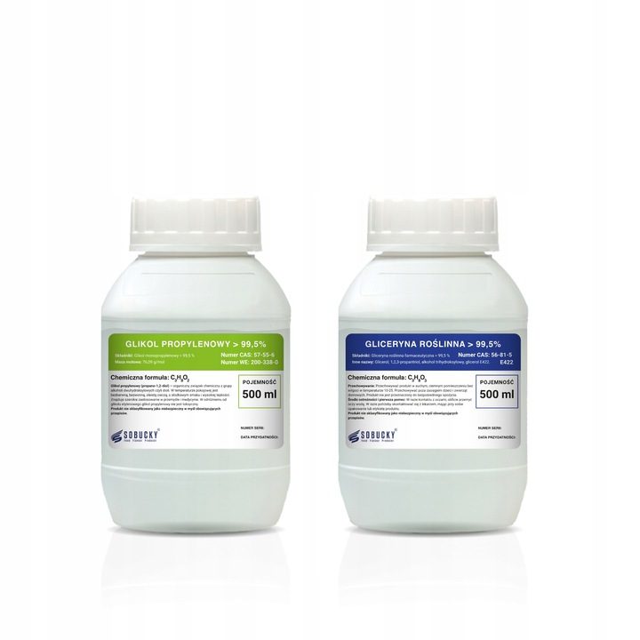 GLICERYNA + GLIKOL 1000 ml farmaceutyczne