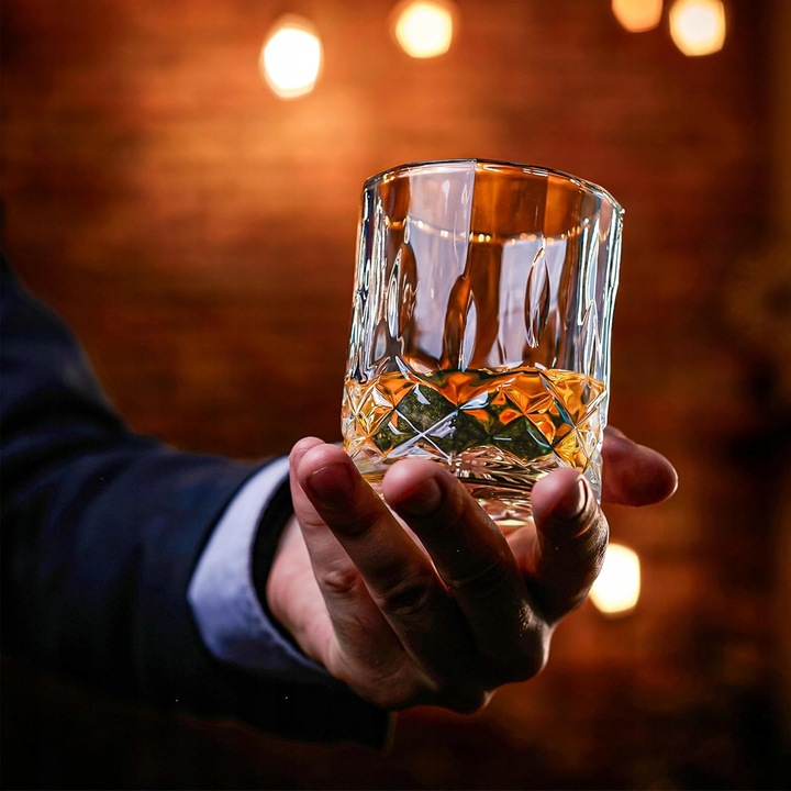 ZESTAW WHISKY DLA MĘŻCZYZN SZKLANKI KARAFKA WHISKY KAMIENIE ETUI