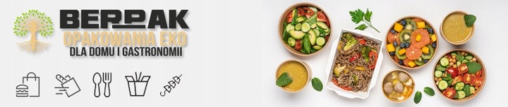 Pojemniki obiadowe styropianowe opakowania jednorazowe XPS 24x21x7cm