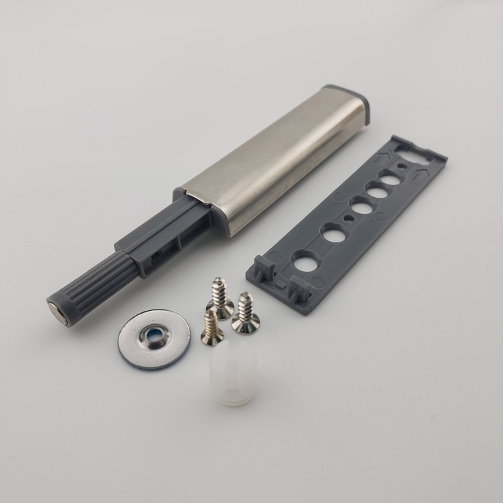 4x ODBOJNIK MEBLOWY AMORTYZATOR TIP ON PUSH TO OPEN METALOWY Z