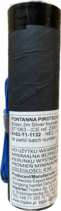 FONTANNY ISKIER 'NO SMELL' 2m50sek. 5szt TRIPLEX