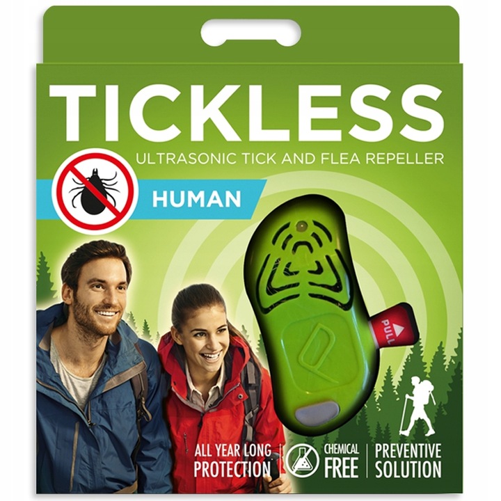 URZĄDZENIE ODSTRASZAJĄCE KLESZCZE TICKLESS HUMAN