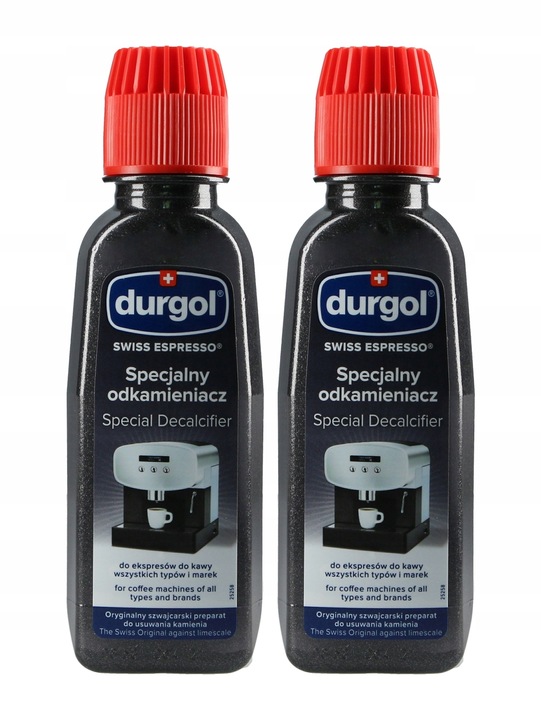Zestaw odkamieniaczy do wszystkich ekspresów czajników DURGOL Swiss
