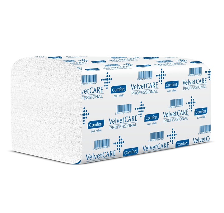 Ręcznik papierowy ZZ biały celuloza 3000 sztuk 2w