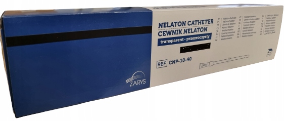 CEWNIK UROLOGICZNY NELATON CH12 ZARYS PRZEZROCZYST