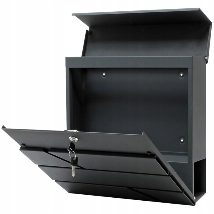 Skrzynka na Listy Pocztowa Duża A4 Pocztę Gazety Listowa do Domu