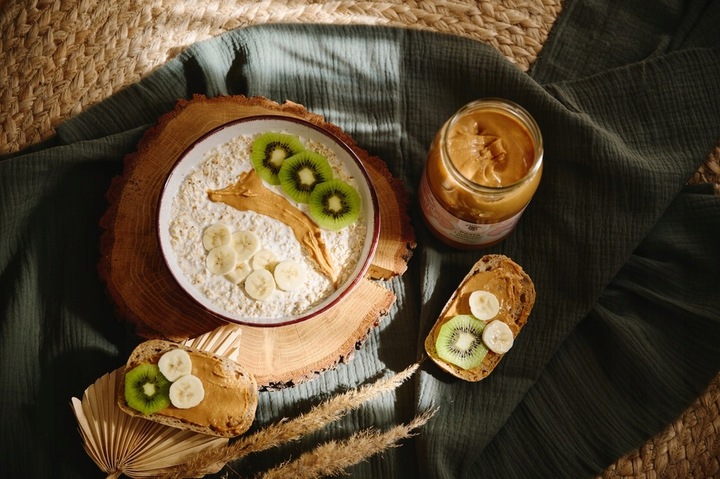 MASŁO ORZECHOWE 900g pasta z orzechów ziemnych SMOOTH krem - SPIŻARENKA