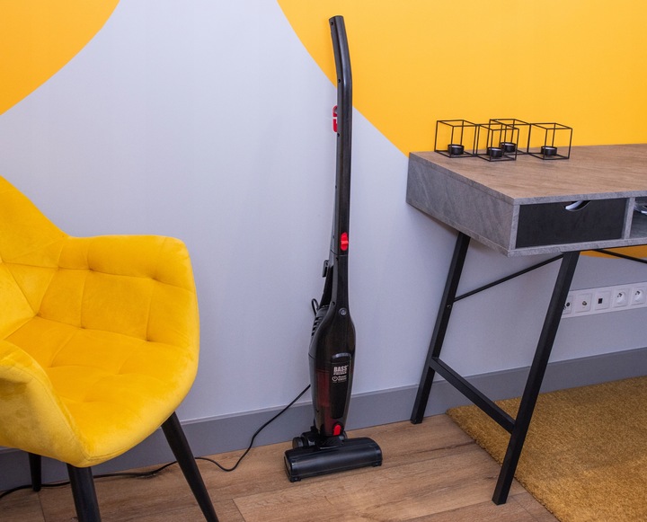 ODKURZACZ PIONOWY BEZWORKOWY Z TURBOSZCZOTKĄ + HEPA 950W CYKLONOWY