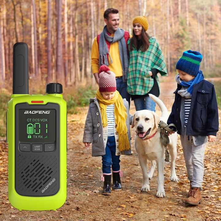 BAOFENG BF-T17 EU WALKIE TALKIE KRÓTKOFALÓWKA ŁOKI TOKI LATARKA USB