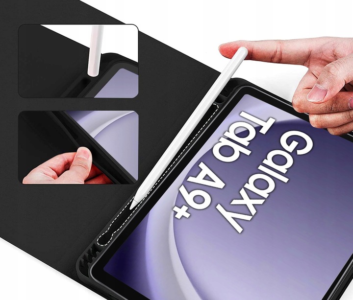 ETUI KLAWIATURA DO SAMSUNG GALAXY TAB A9 + PLUS 11.0" X210 X215 X216 CZARNY