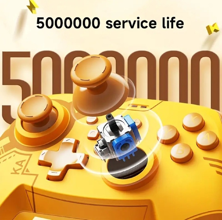 Bezprzewodowy Joystick Pad Bluetooth LED Switch PC Android iOS Steam Deck