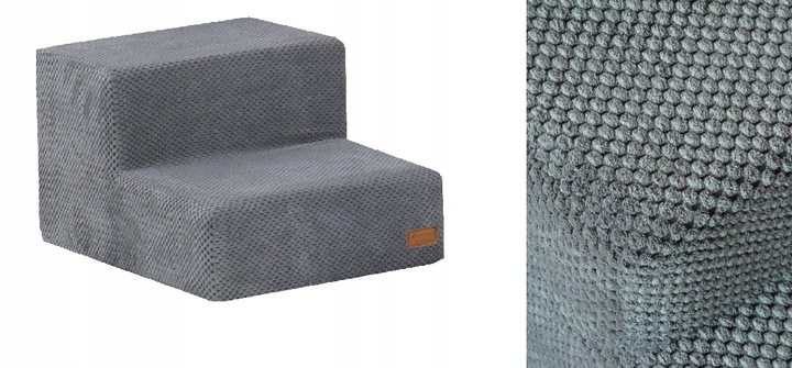 Schodki/schody do kanapy kolory szr. 40cm sztruks