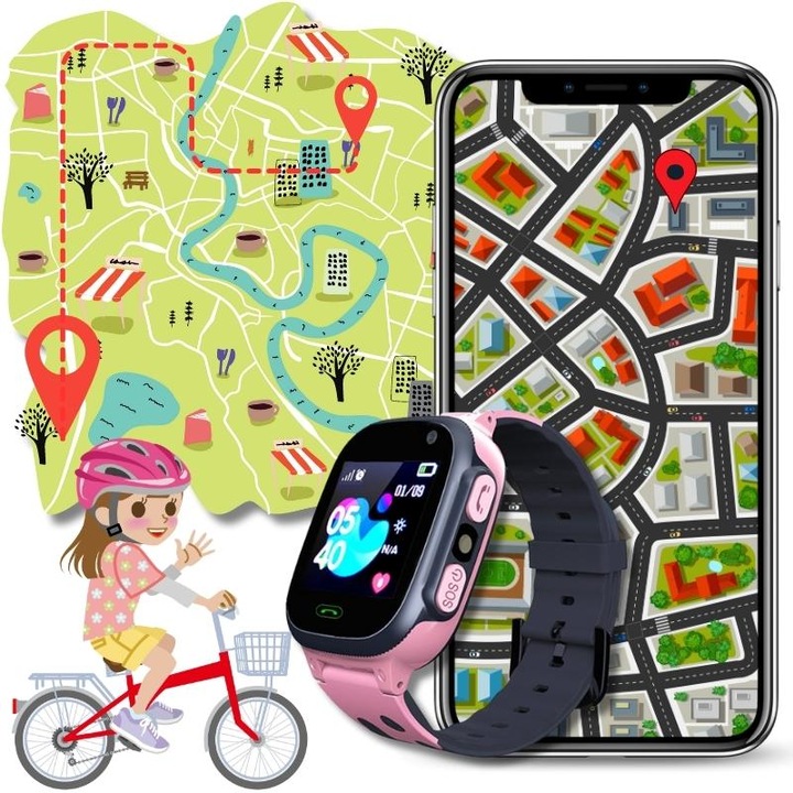 SMARTWATCH ZEGAREK DLA DZIECI MENU PL SIM APARAT GRY ODTWARZACZ MUZYKI 2024