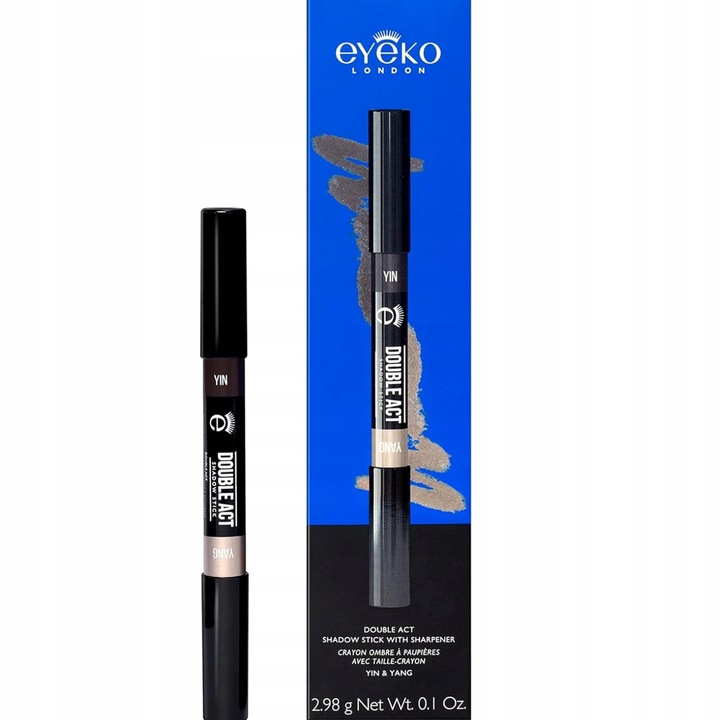 EYEKO DOUBLE ACT SHADOW STICK - cienie w kredce YIN & YANG