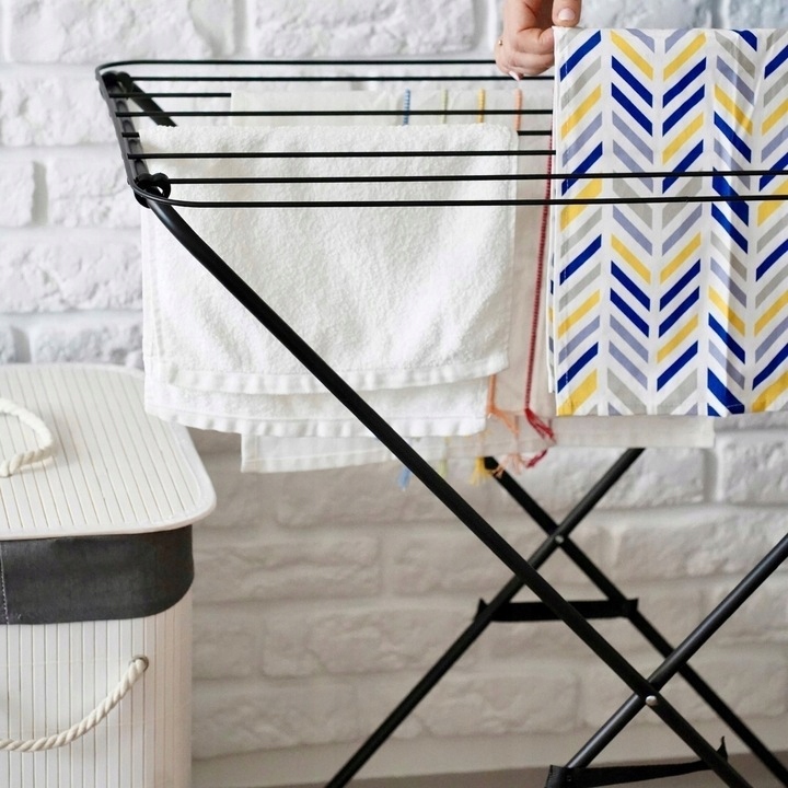 MAŁA SUSZARKA NA PRANIE stojąca balkonowa suszarka na ubrania DO DOMU