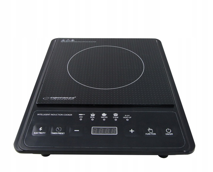 PŁYTA INDUKCYJNA KUCHENKA ELEKTRYCZNA PRZENOŚNA JEDNOPALNIKOWA