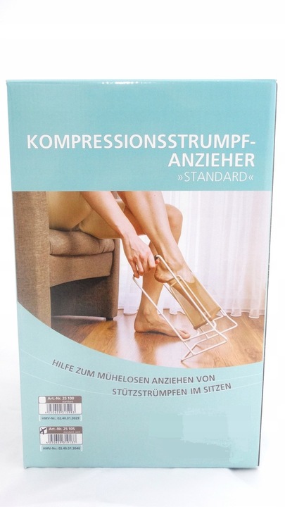 Przyrząd do zakładania uciskowych pończoch i rajstop