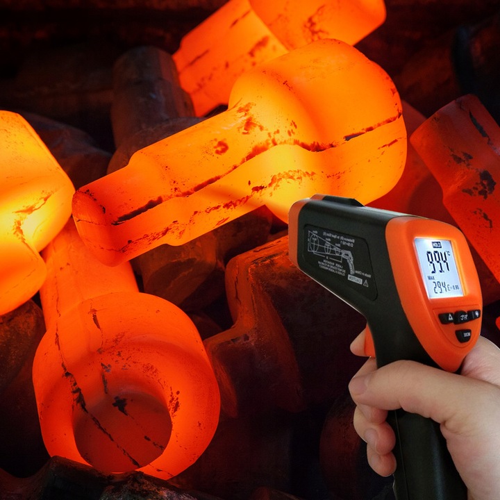 Pirometr TERMOMETR LASEROWY bezdotykowy do GASTRONOMI PRZEMYSŁU -50-500°C