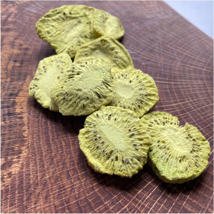 KIWI LIOFILIZOWANE 100g plastry HiFOOD Bez skóry Wysoka Jakość
