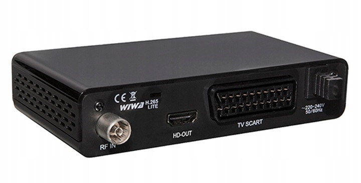 Tuner Dekoder Telewizji Naziemnej DVB T2 H.265 HEVEC TV LITE